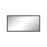Specchio antracite lucido 120x60h cm - Adelchi