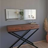 Specchio argento 120x40h cm - Nanto