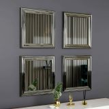 Specchio argento 40x40h cm - Thane