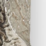 Specchio Argento Trasparente Cornice Effetto Materico Forma Rettangolare 70x161h cm, Tipologia a Parete - Dagalito