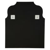 Specchio Argento Trasparente Cornice Sagomata Forma Rettangolare 85x100h cm, Tipologia a Parete - Dabaka