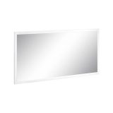 Specchio bagno bianco lucido 120x60h cm - Adelchi