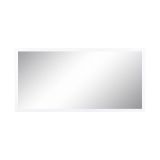 Specchio bagno bianco lucido 120x60h cm - Adelchi