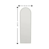 Specchio bianco 50x160h cm - Artus