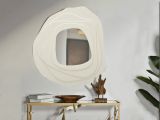 Specchio bianco 90x97h cm - Brennero