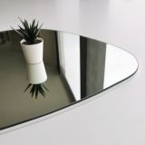Specchio Bianco Forma Irregolare Tipologia a Muro 75x58h cm, - Moscufo