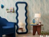 Specchio blu 60x160h cm - Allen