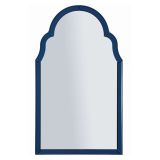 Specchio blu Trasparente Cornice Sagomata Forma Rettangolare 47x80h cm, Tipologia a Parete - Mostarr