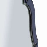 Specchio blu Trasparente Cornice Sagomata Forma Rettangolare 47x80h cm, Tipologia a Parete - Mostarr