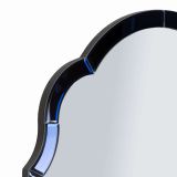 Specchio blu Trasparente Cornice Sagomata Forma Rettangolare 55x150h cm, Tipologia a Parete - Berat