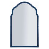 Specchio blu Trasparente Cornice Sagomata Forma Rettangolare 62x100h cm, Tipologia a Parete - Gameba