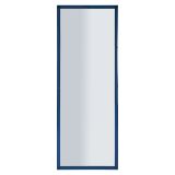 Specchio blu Trasparente Forma Rettangolare Tipologia a Parete 55x150h cm, Colore Struttura Trasparente - Sibiu