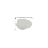 Specchio chic nero 60x85h cm - Freya