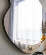 Specchio chic nero 60x85h cm - Freya
