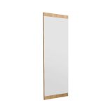 Specchio da parete rovere 40x120h cm - Fiammetta
