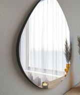 Specchio design nero 60x60h cm - Eusebia