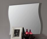 Specchio Ettore, Specchio da bagno, 100% Made in Italy, cm 71x2h60
