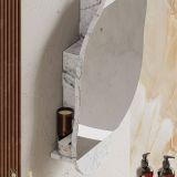 Specchio grigio 60x75h cm - Asterisco