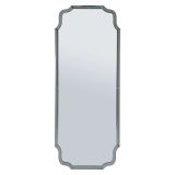 Specchio Grigio Trasparente Cornice Sagomata Forma Rettangolare 60x150h cm, Tipologia a Parete - Dadahani