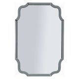 Specchio Grigio Trasparente Cornice Sagomata Forma Rettangolare 60x90h cm, Tipologia a Parete - Jajce