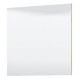 Specchio Marrone kit Fissaggio a Muro Incluso Forma Quadrato 80x80h cm - Padula