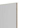 Specchio Marrone kit Fissaggio a Muro Incluso Forma Rettangolare 51x83h cm - Cogne