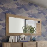 Specchio Marrone Rovere Forma Rettangolare Tipologia da Appendere 170x75h cm, Materiale Struttura in Vetro - Levanto
