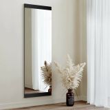 Specchio nero 120x40h cm - Fidenza
