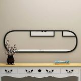 Specchio nero 40x120h cm - Korban