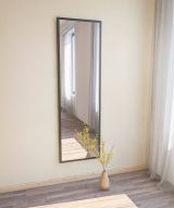 Specchio nero con cavalletto rettangolare 50x160h cm - Dragone