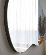 Specchio nuvola nero 40x72h cm - Saburo