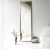 Specchio oro con cavalletto nero 50x170h cm - Ronzone