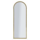 Specchio oro Trasparente Forma Rettangolare Tipologia a Parete 55x150h cm, Colore Struttura Trasparente - Nida