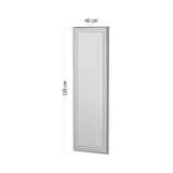 Specchio rettangolare bianco 40x120h cm - Mossano