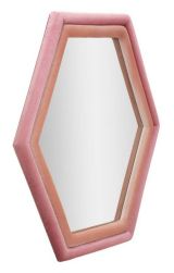 Specchio rosa 75x80h cm - Balla