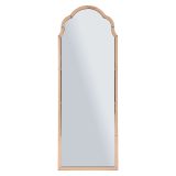Specchio Rosa Trasparente Cornice Sagomata Forma Rettangolare 55x150h cm, Tipologia a Parete - Berat