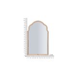 Specchio Rosa Trasparente Cornice Sagomata Forma Rettangolare 62x100h cm, Tipologia a Parete - Gamera