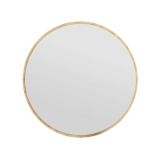 Specchio rotondo rovere 60x60h cm - Adelasia