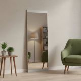 Specchio soggiorno bianco 40x120h cm - Fiammetta
