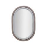 Specchio tortora e grigio 60x90h cm - Marinetti