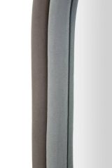 Specchio tortora e grigio 60x90h cm - Marinetti