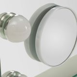 Specchio Trasparente Lampadine Incluse Forma Rettangolare 61x47h cm, Tipologia a Parete - Galiseri