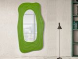 Specchio verde 90x165h cm - Pregola