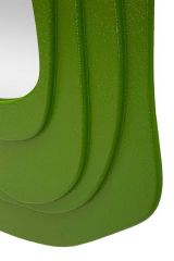 Specchio verde 90x97h cm - Brennero