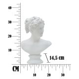 Statua Bianco Scultura Classica, - ElChal