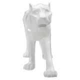 Statua Bianco Statua di Pantera, - Nerioo