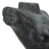 Statua Nero Busto Scultura Classica, - Atlin