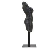 Statua Nero Busto Scultura Classica, - Atlin