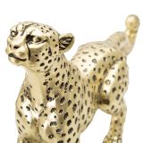 Statua oro Nero Statua di Leopardo Colore Struttura Nero, - Inuvik