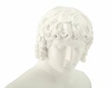Stauta Bianchi, Complemento d'arredo, Articolo decorativo, Accessorio d'arredo, 18x13 h25 cm, Bianco